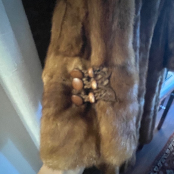 2000s Giuliana Teso for Neiman Marcus Full-Length Mink Coat Rich Brown Italy - Picture 5 of 13